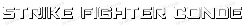 Strike Fighter Condensed字体转换